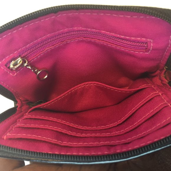 COACH Poppy Floral Graffiti Wristlet - Picture 7 of 7